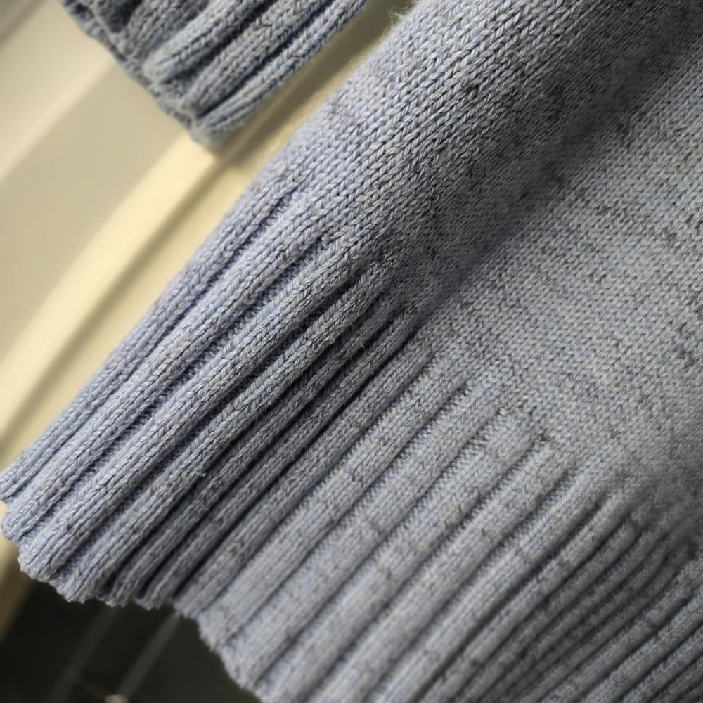 J. Jill Light Blue Comfortable Cozy Knit Turtleneck Sweater ~‎ Size Medium